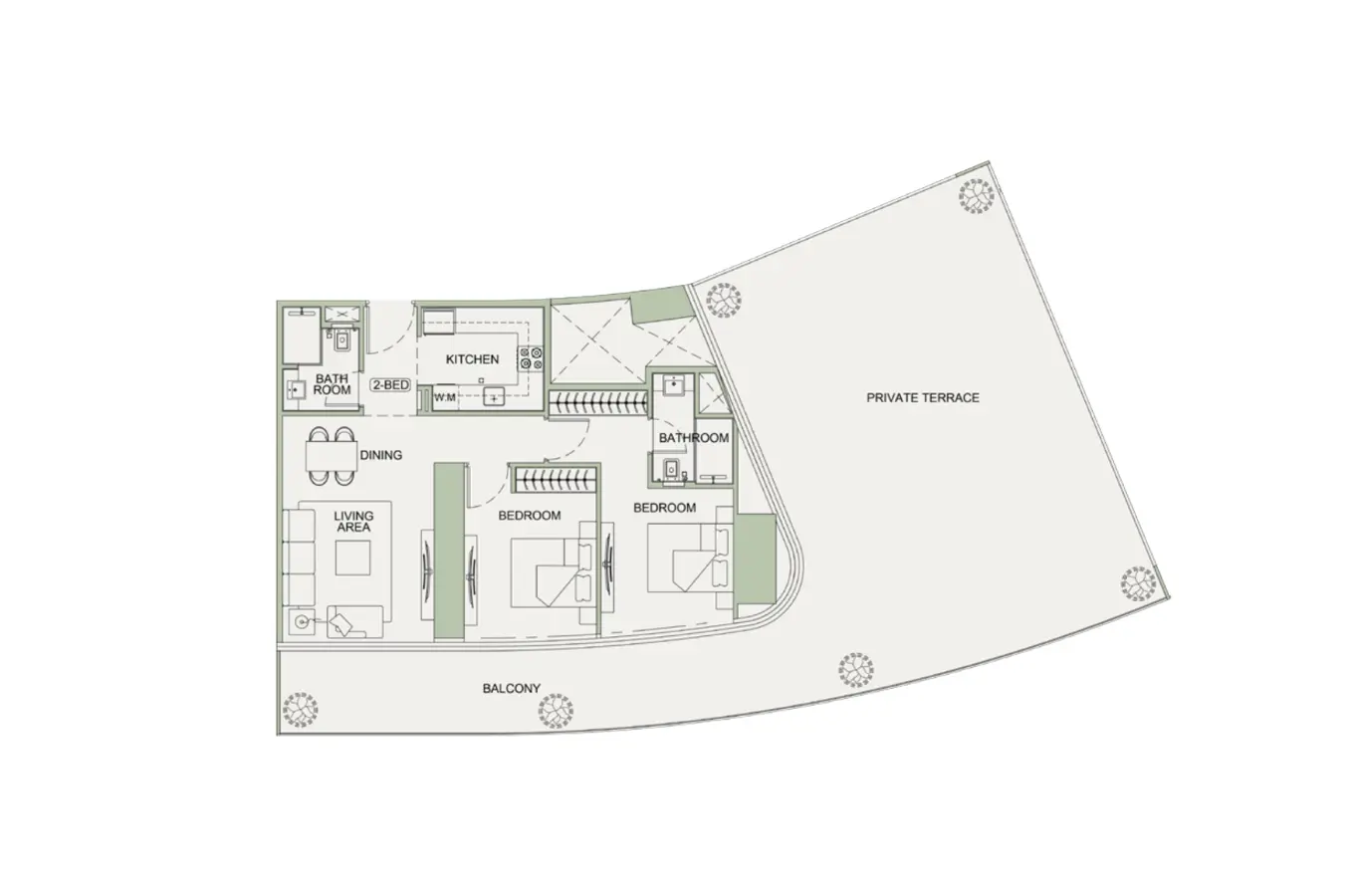 Floor plan for Type 02