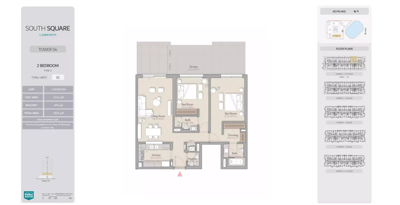Floor plan for Type 2