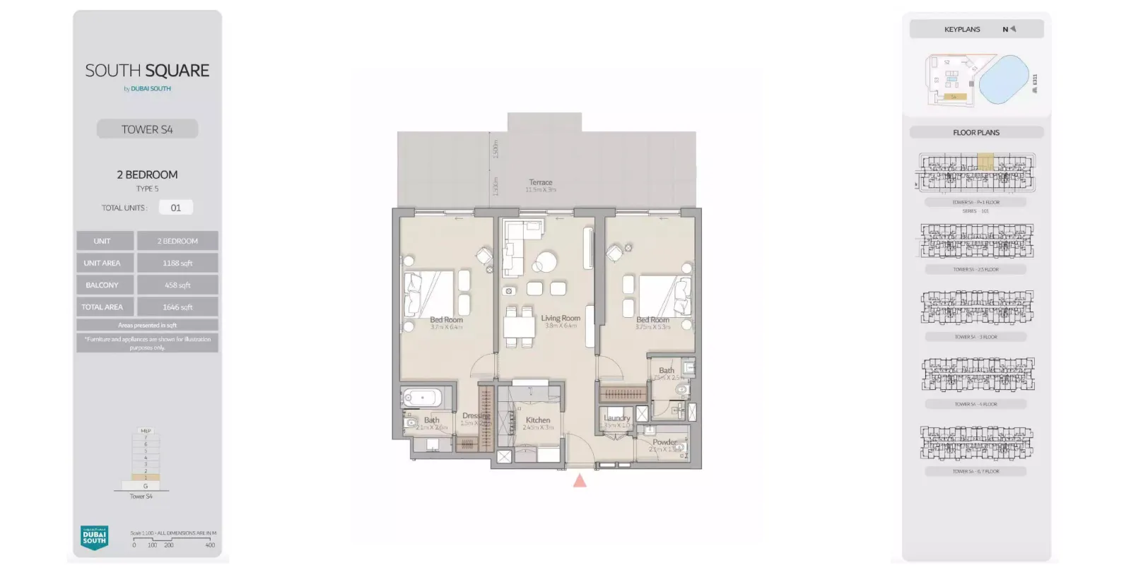 Floor plan for Type 5