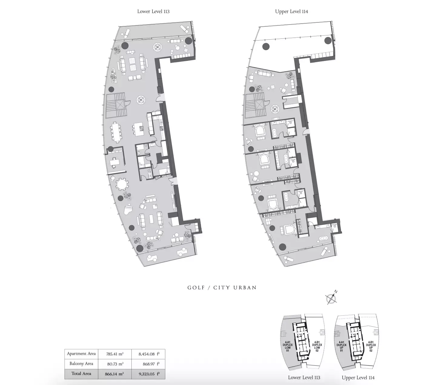 Floor plan for Type B