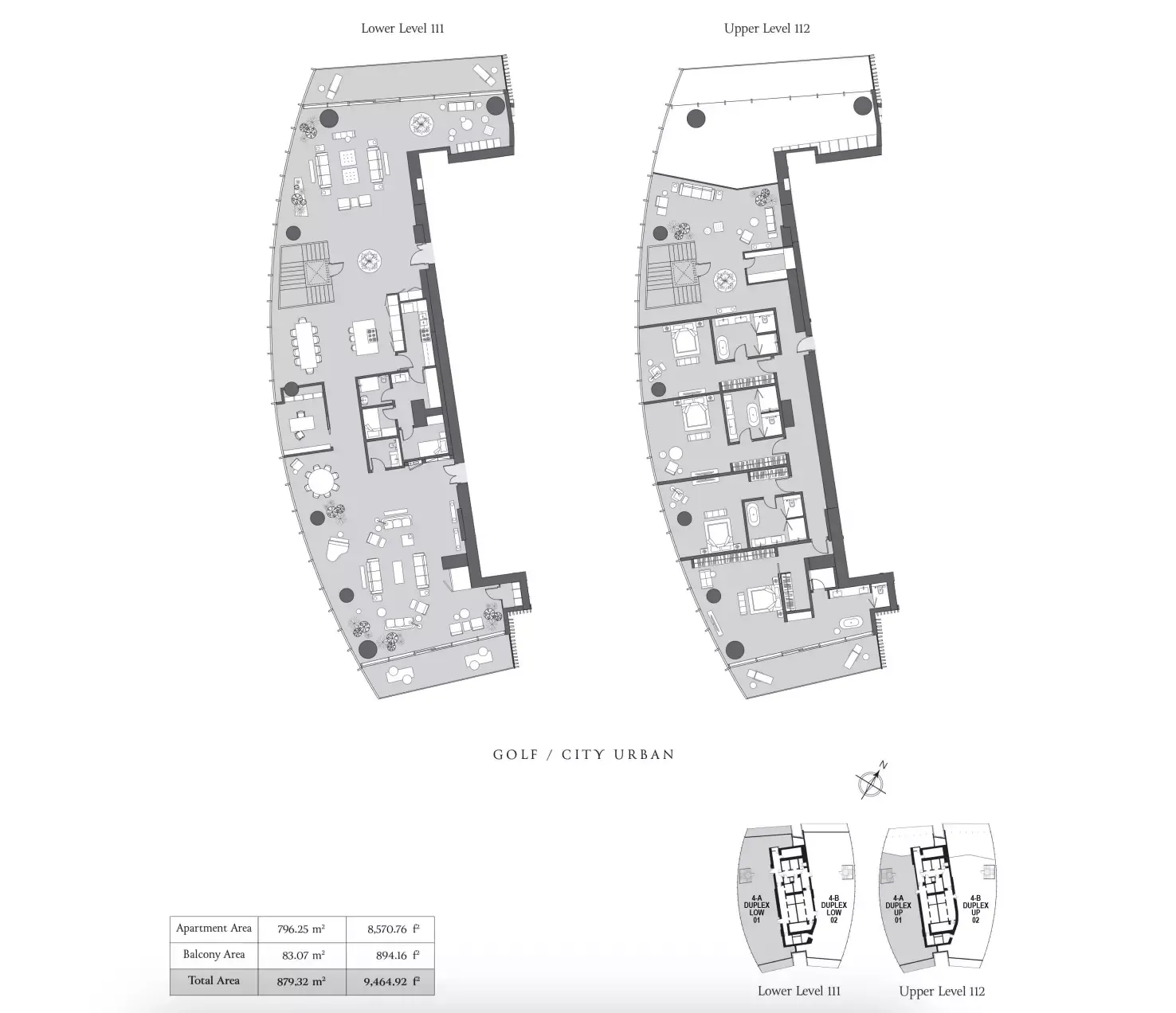 Floor plan for Type A