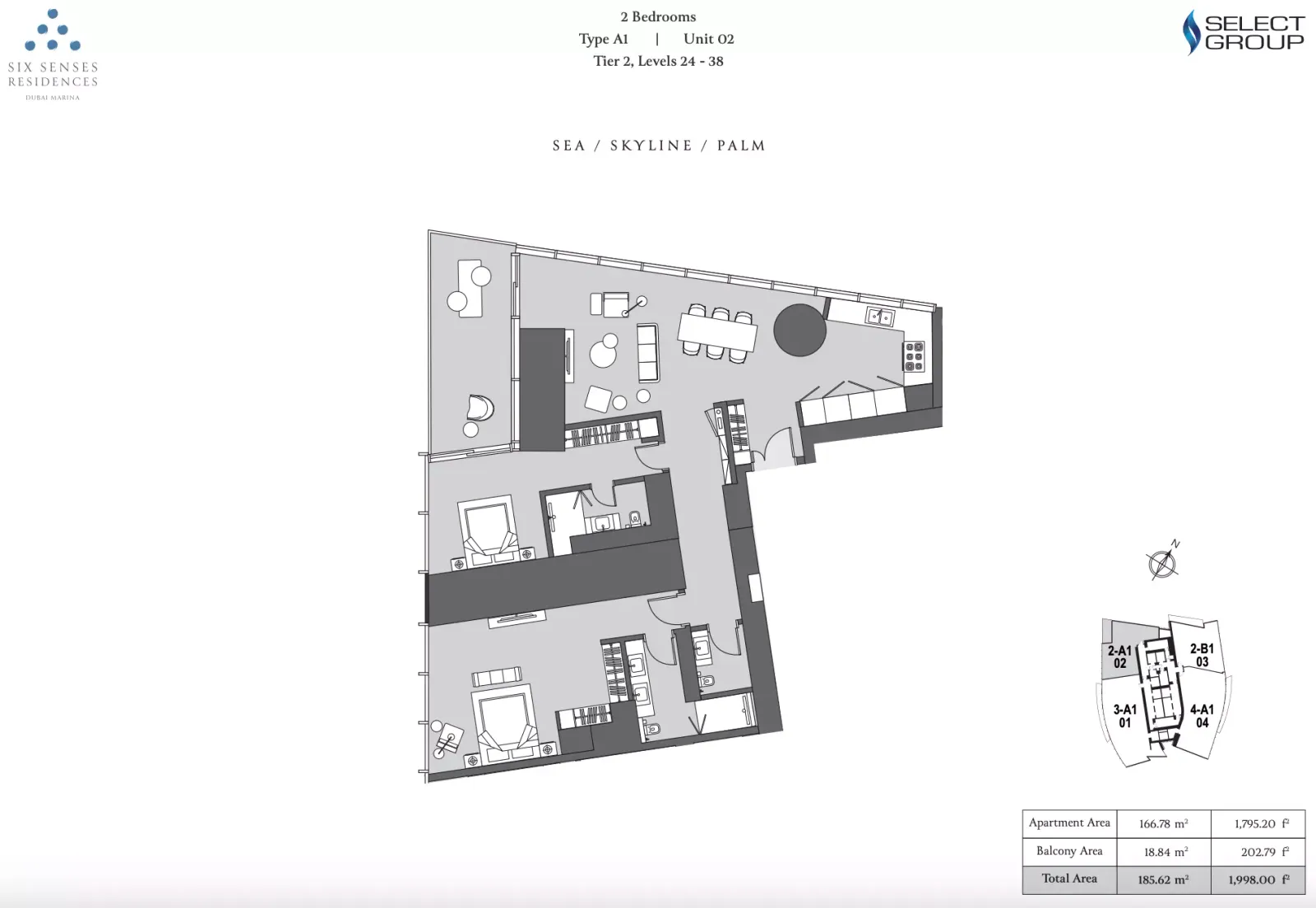 Floor plan for Type A