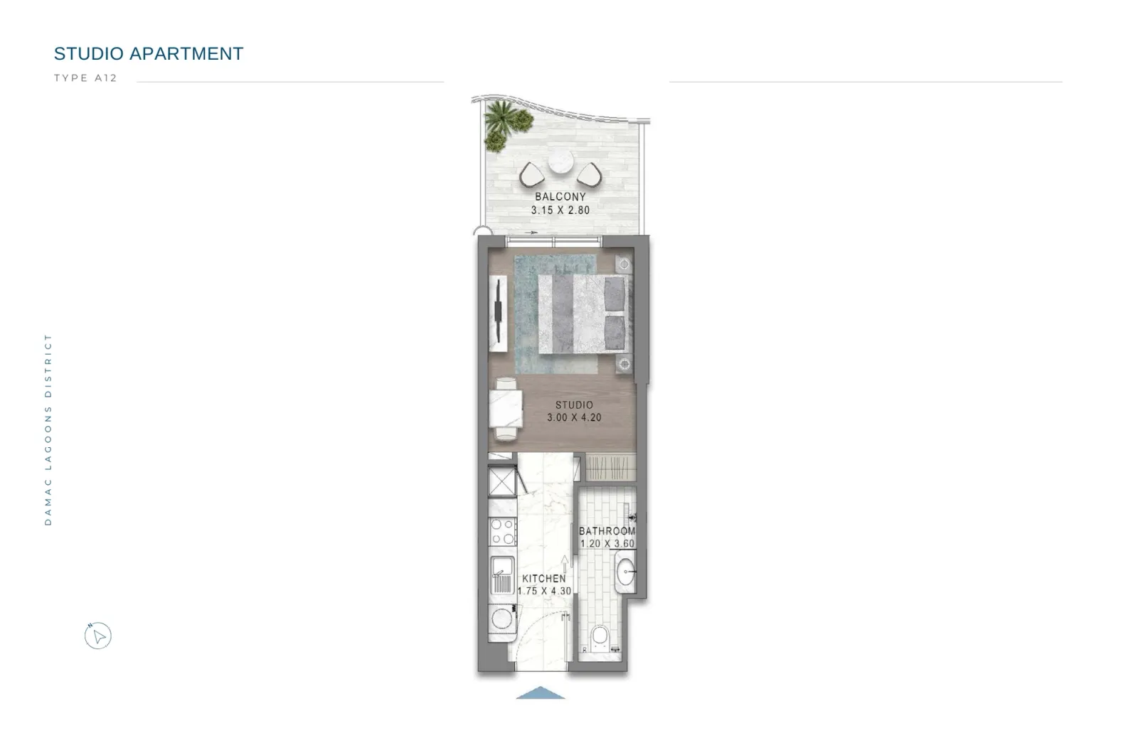 Floor plan for Type 1