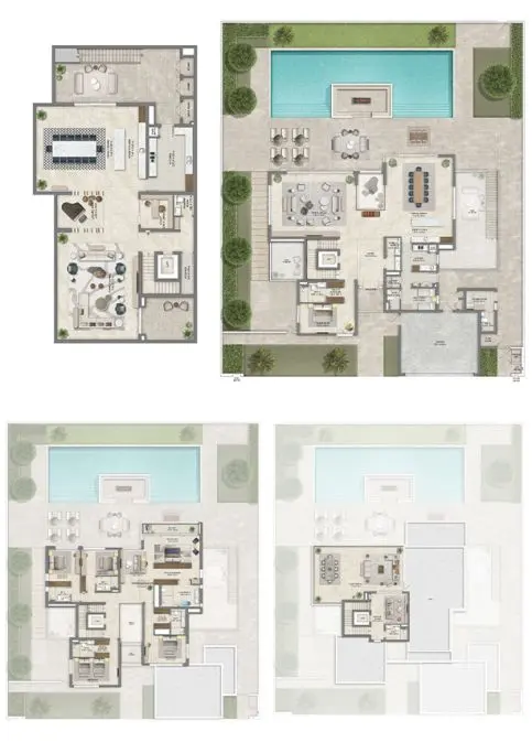 Floor plan for 6 Bedrooms