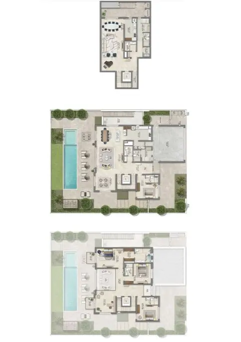 Floor plan for 4 Bedrooms