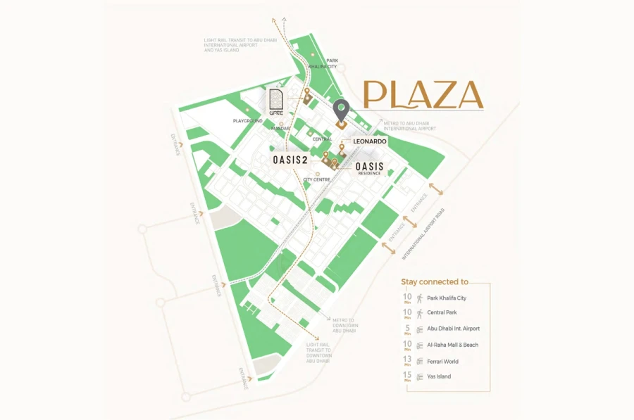 Plaza 1 master plan