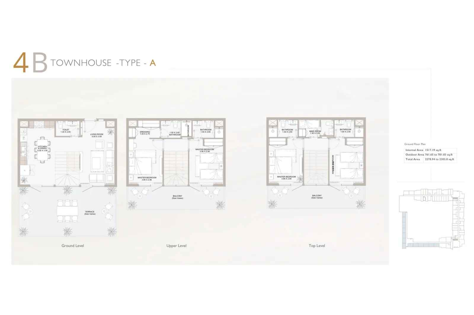 Floor plan for Type A
