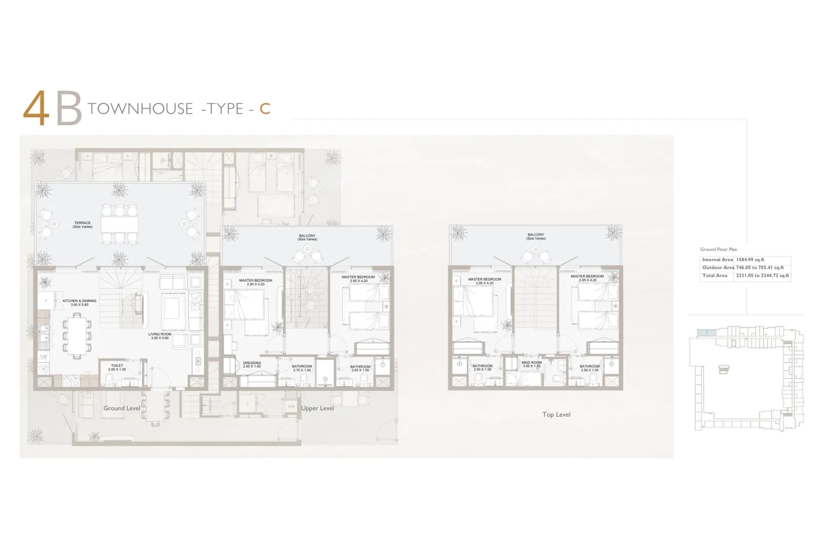 Floor plan for Type C