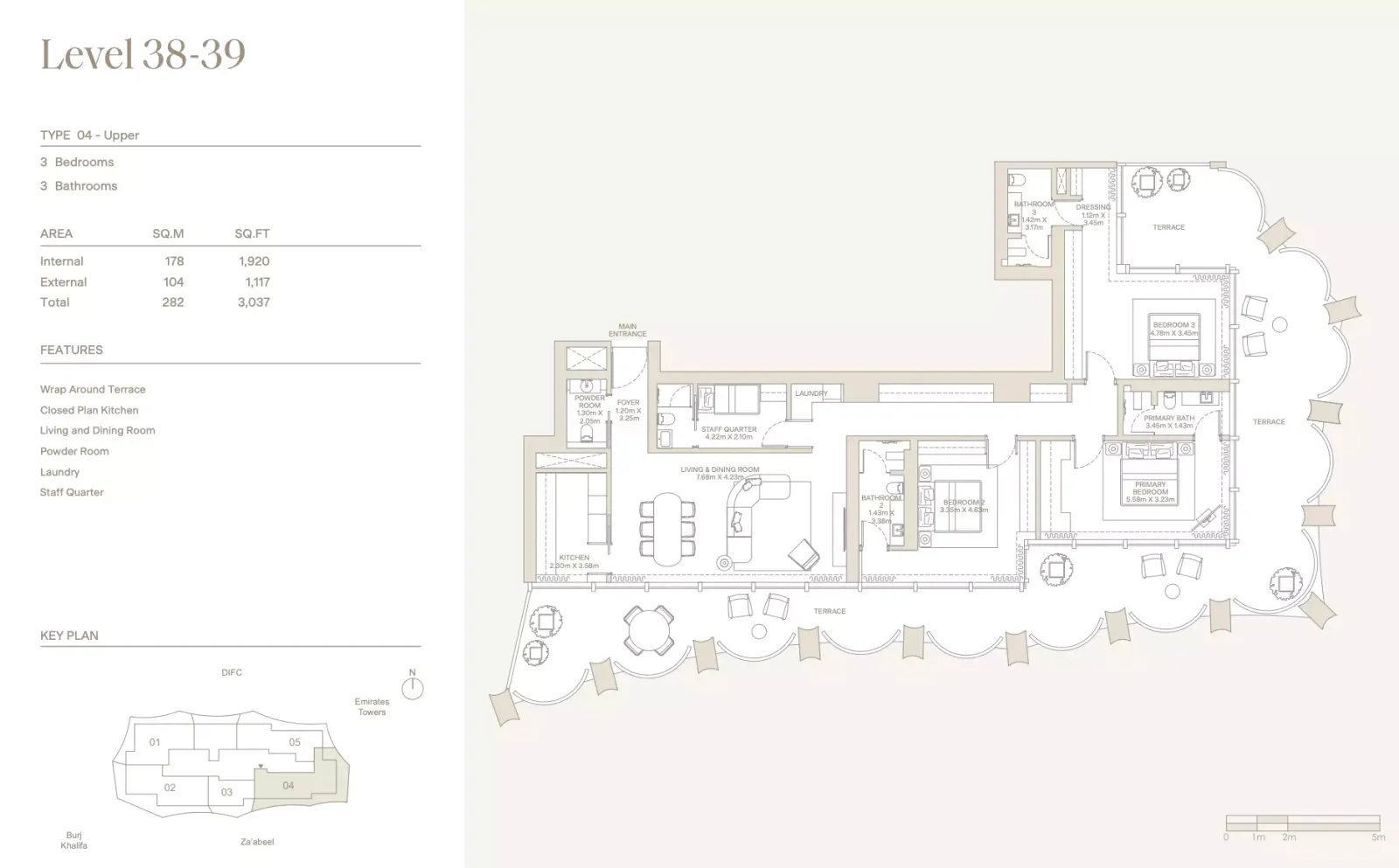 Floor plan for Type 04