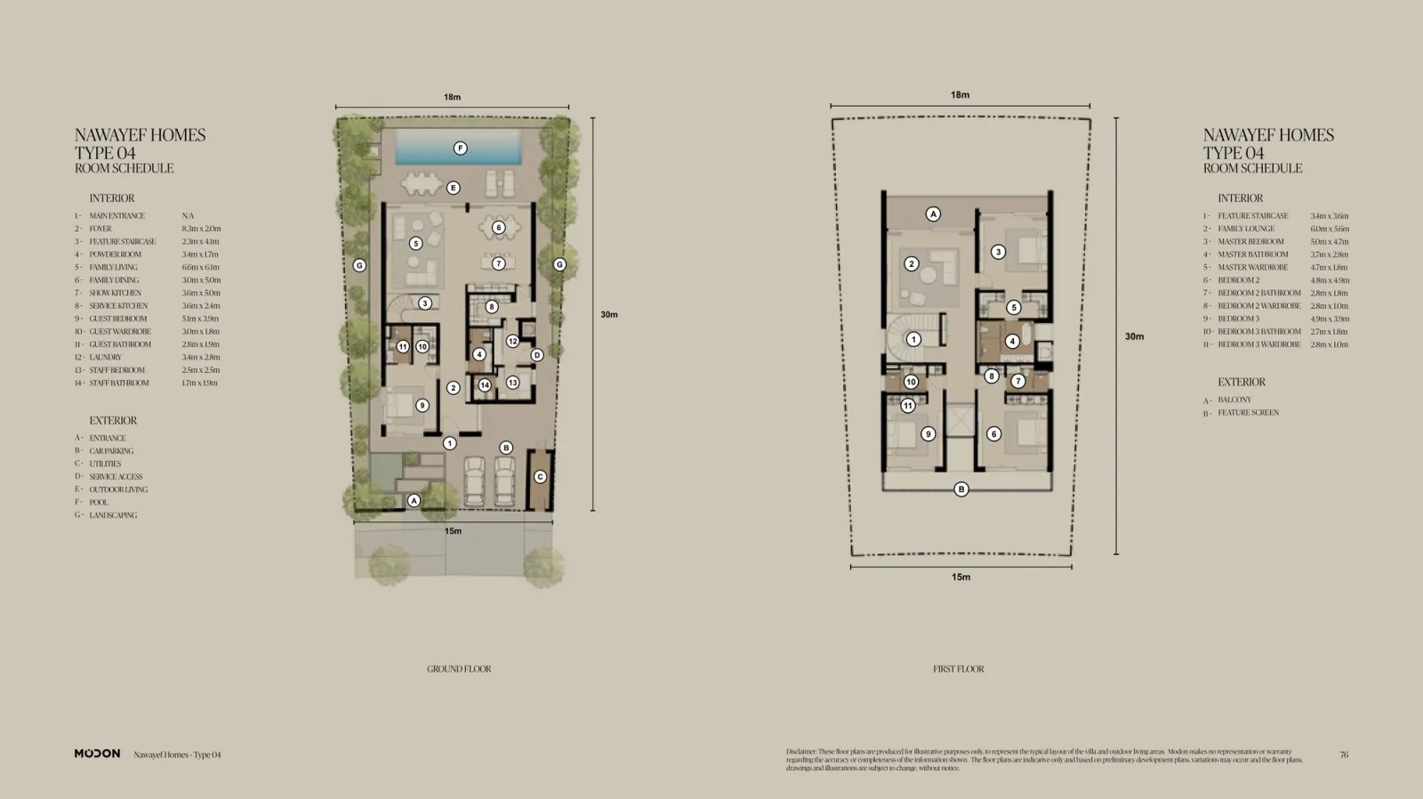 Floor plan for Type 04