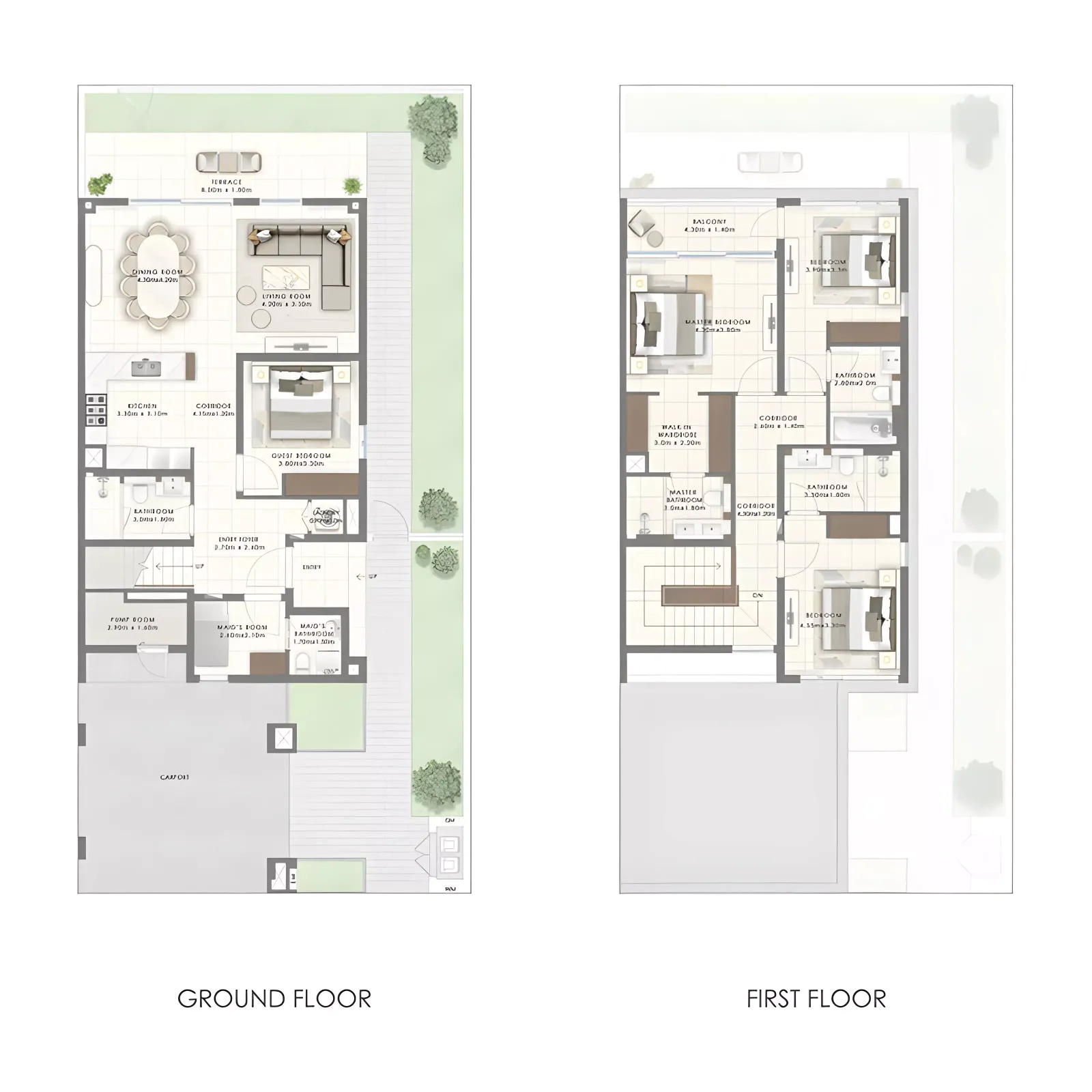 Floor plan for Type A