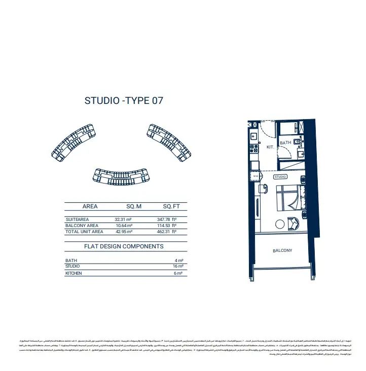 Floor plan for Type 07