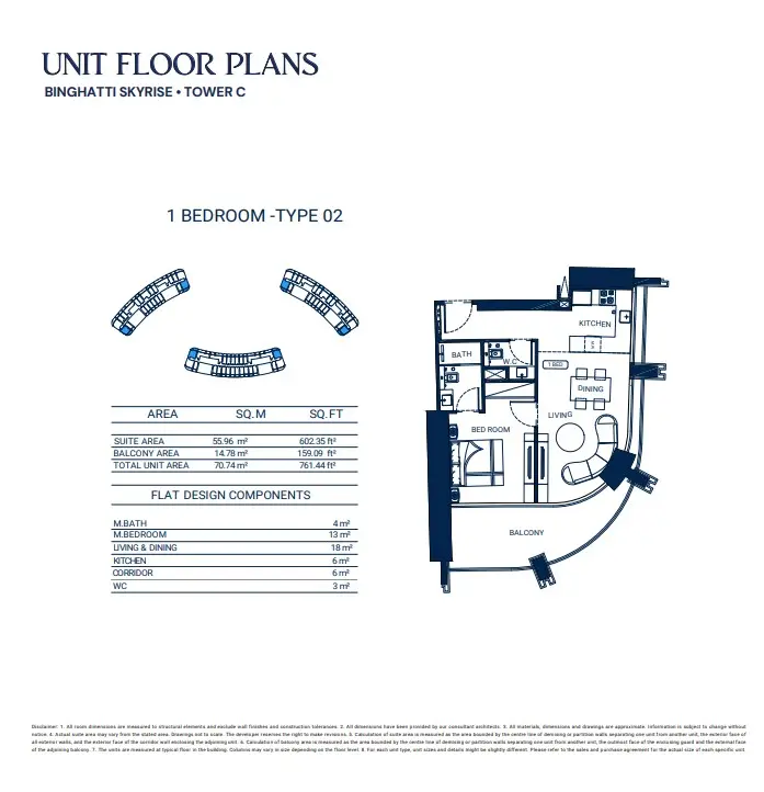 Floor plan for Type 02