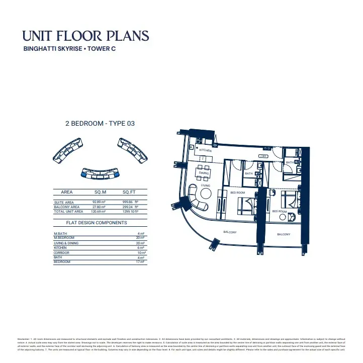Floor plan for Type 03