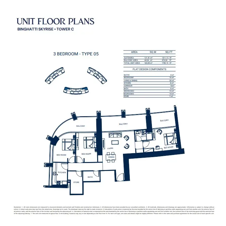 Floor plan for Type 05
