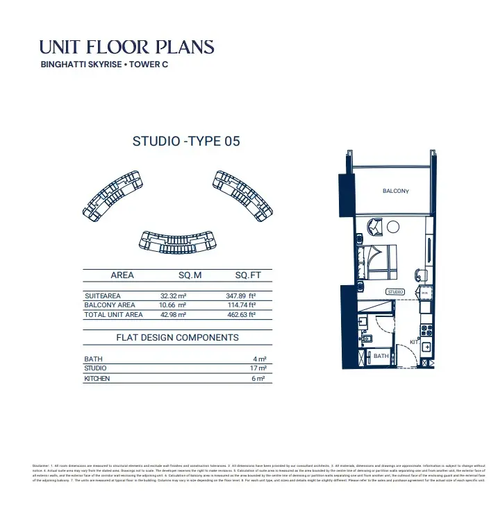 Floor plan for Type 05
