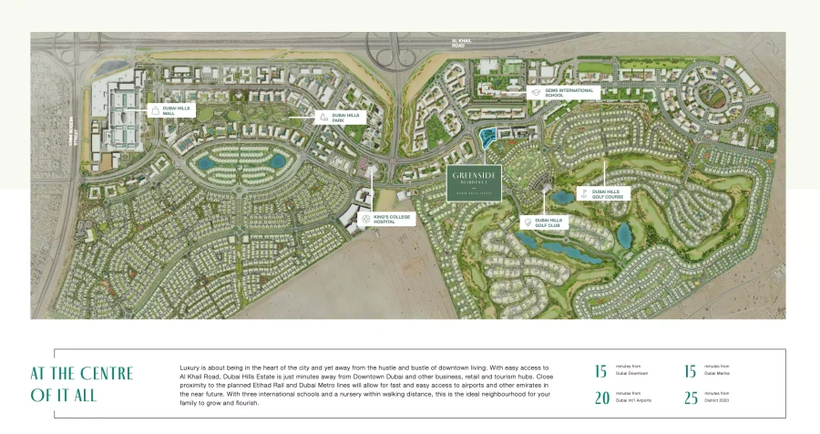 Greenside Residence master plan