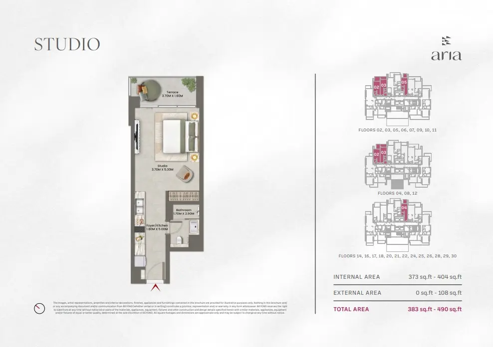 Floor plan for Type A