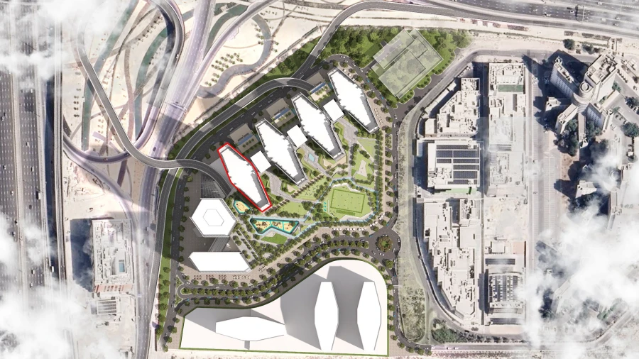 The Eden at Sobha Central master plan