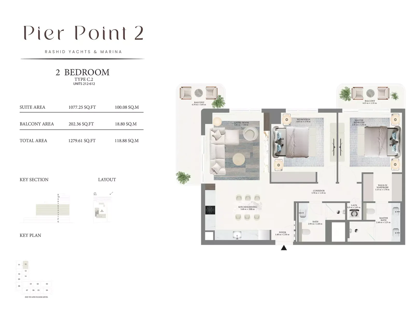 Floor plan for Type C.2