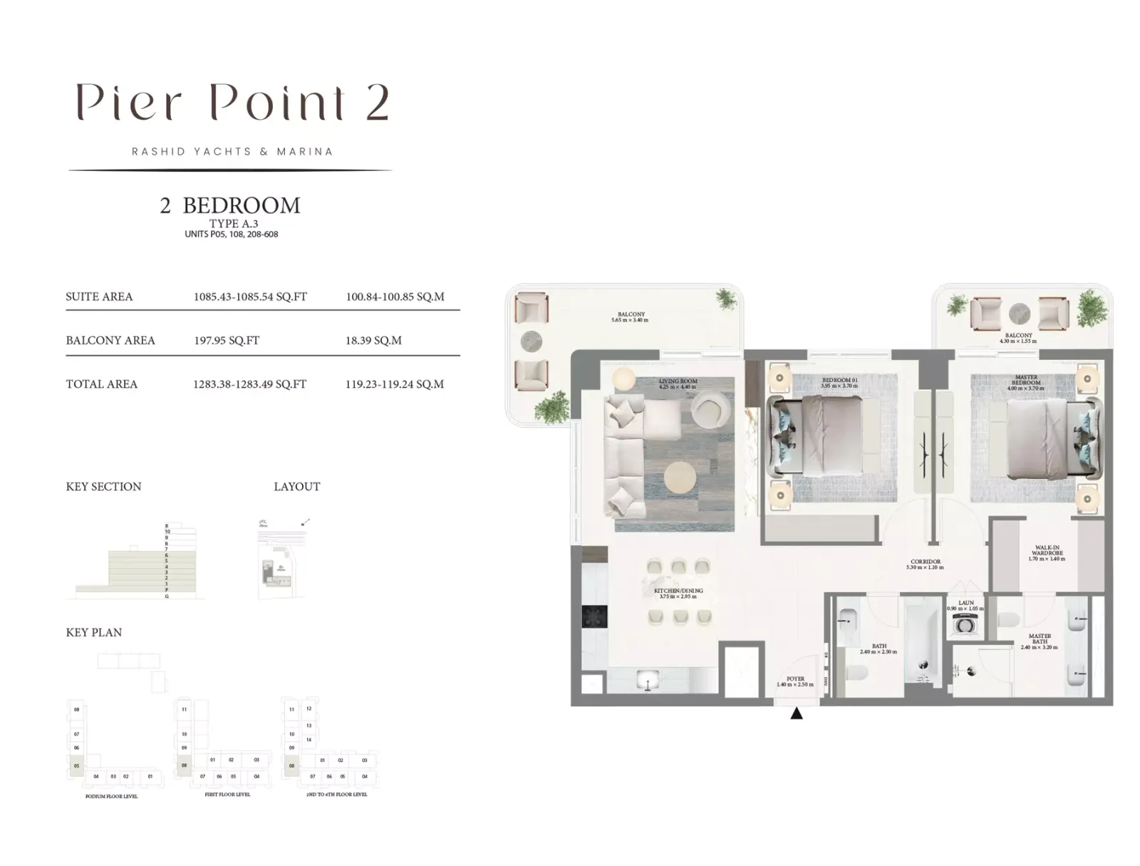 Floor plan for Type A.3