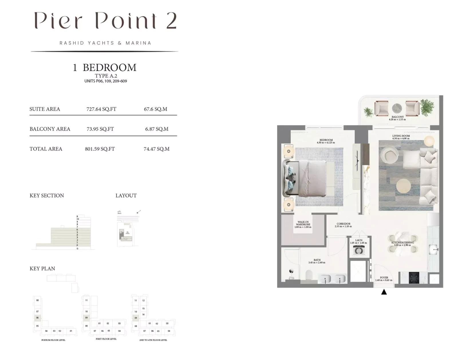 Floor plan for Type A.2