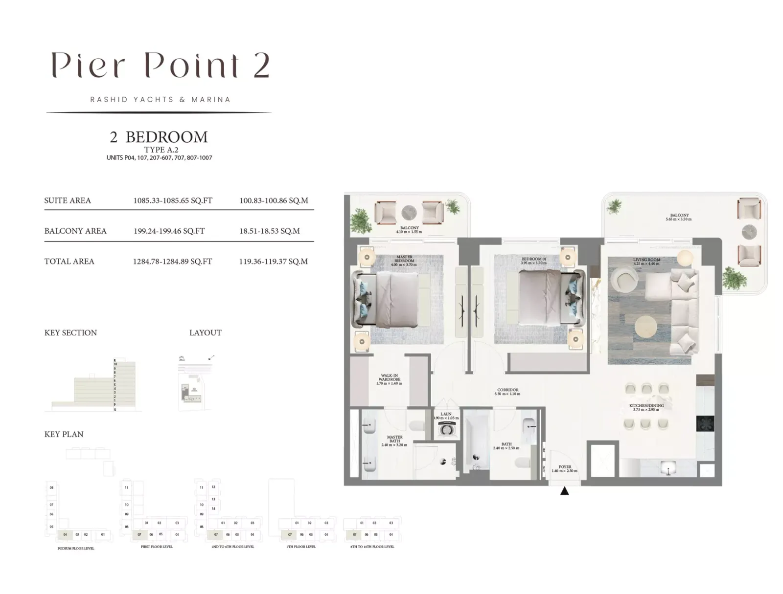 Floor plan for Type A.2
