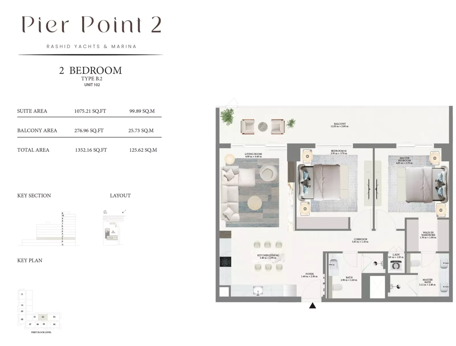 Floor plan for Type B.2