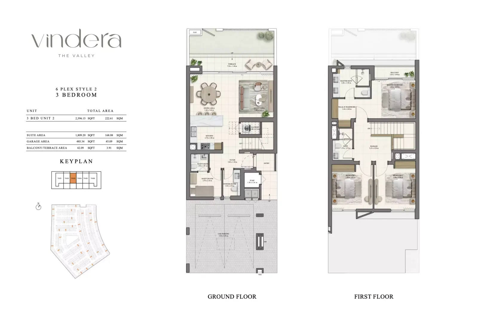 Floor plan for Type 17