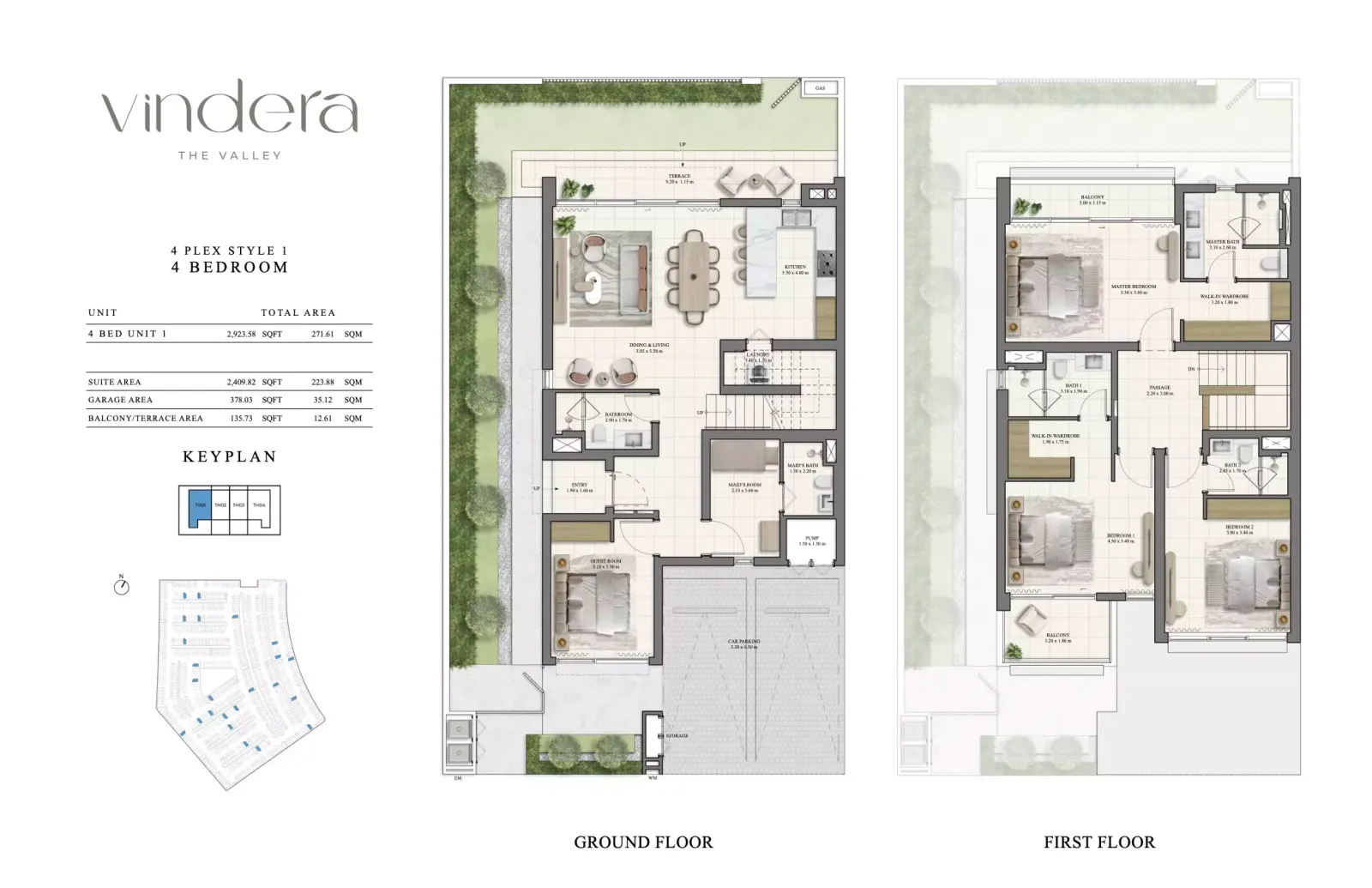 Floor plan for Type 1