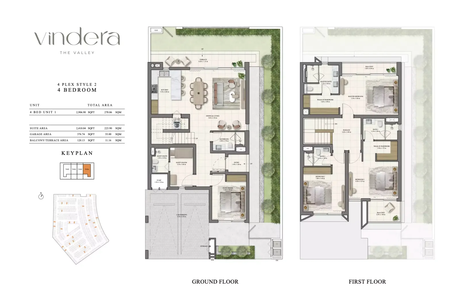 Floor plan for Type 8