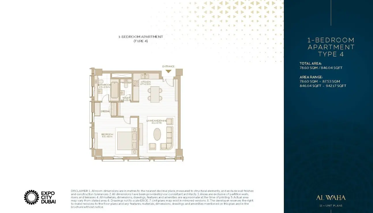 Floor plan for Type 4