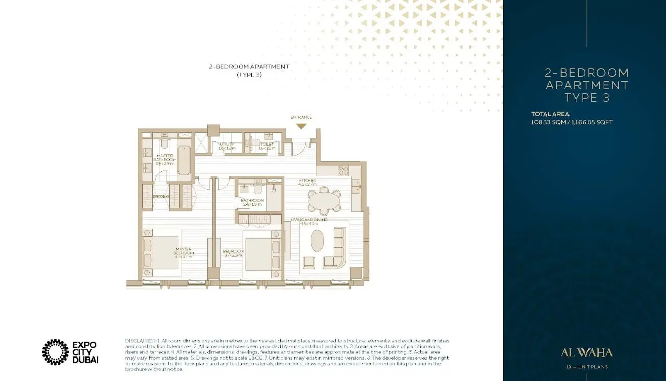 Floor plan for Type 3
