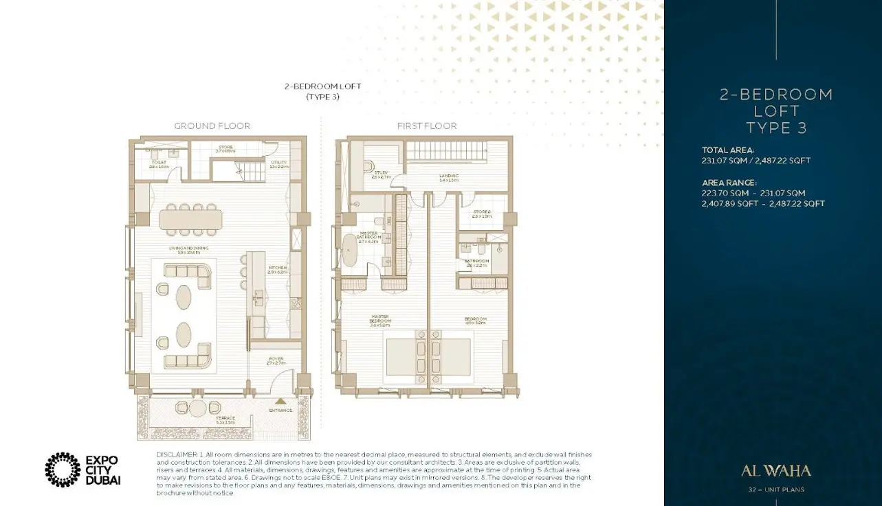 Floor plan for Type 3
