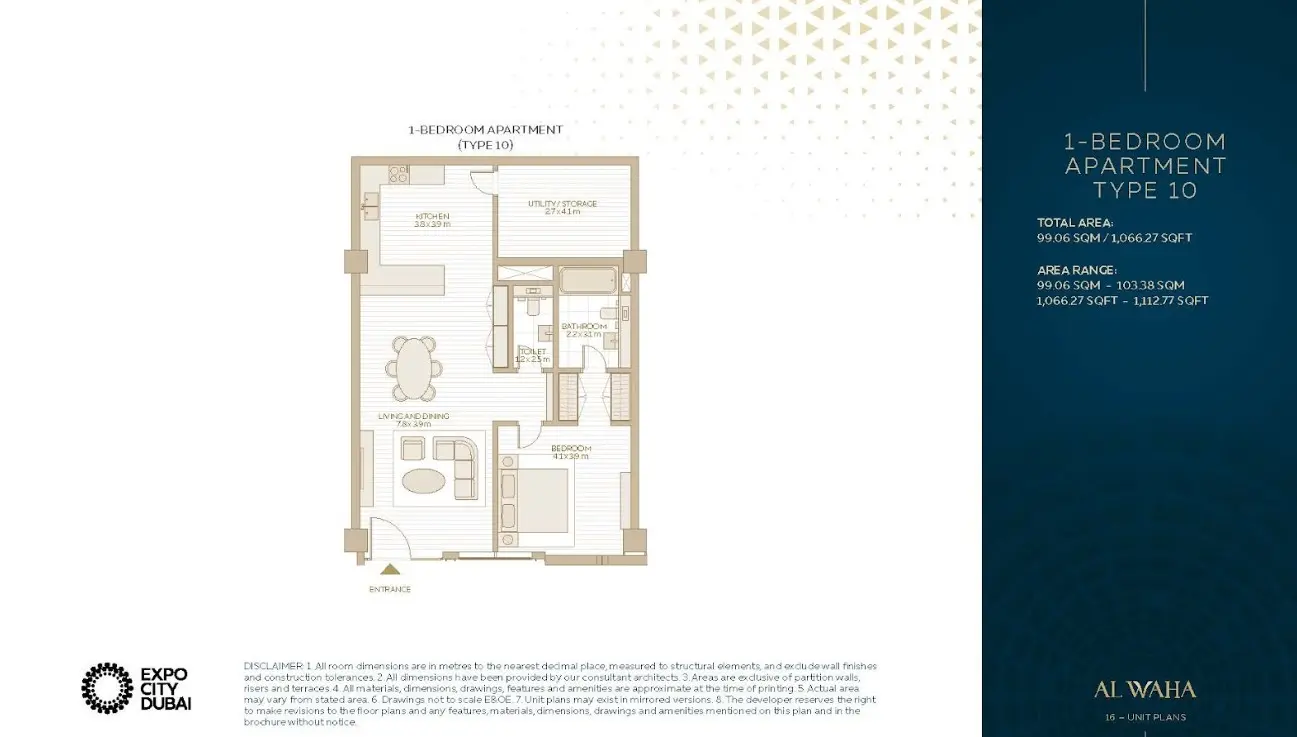 Floor plan for Type 10