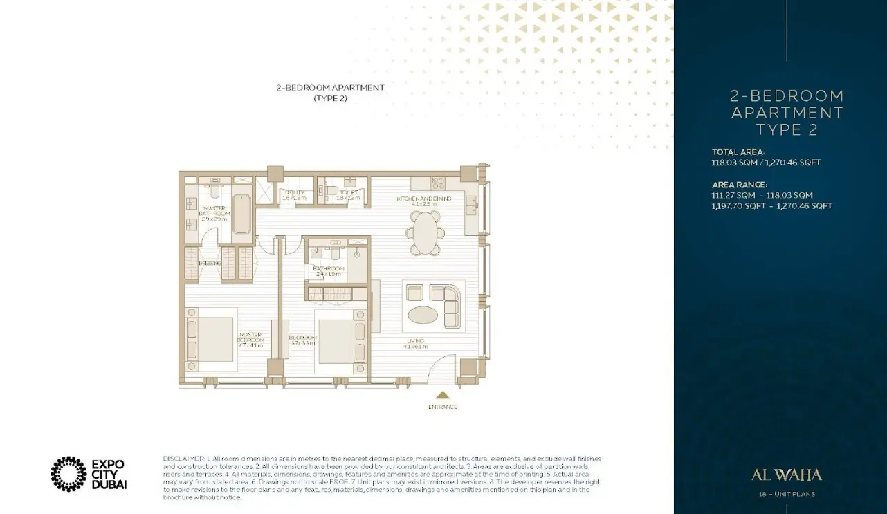 Floor plan for Type 2
