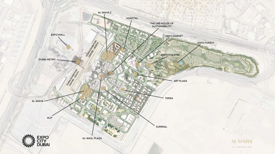 Al Waha Residences 2 master plan