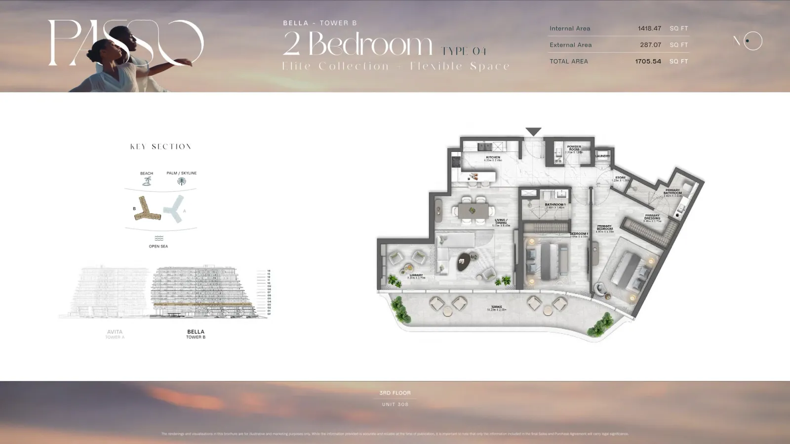 Floor plan for Type 04