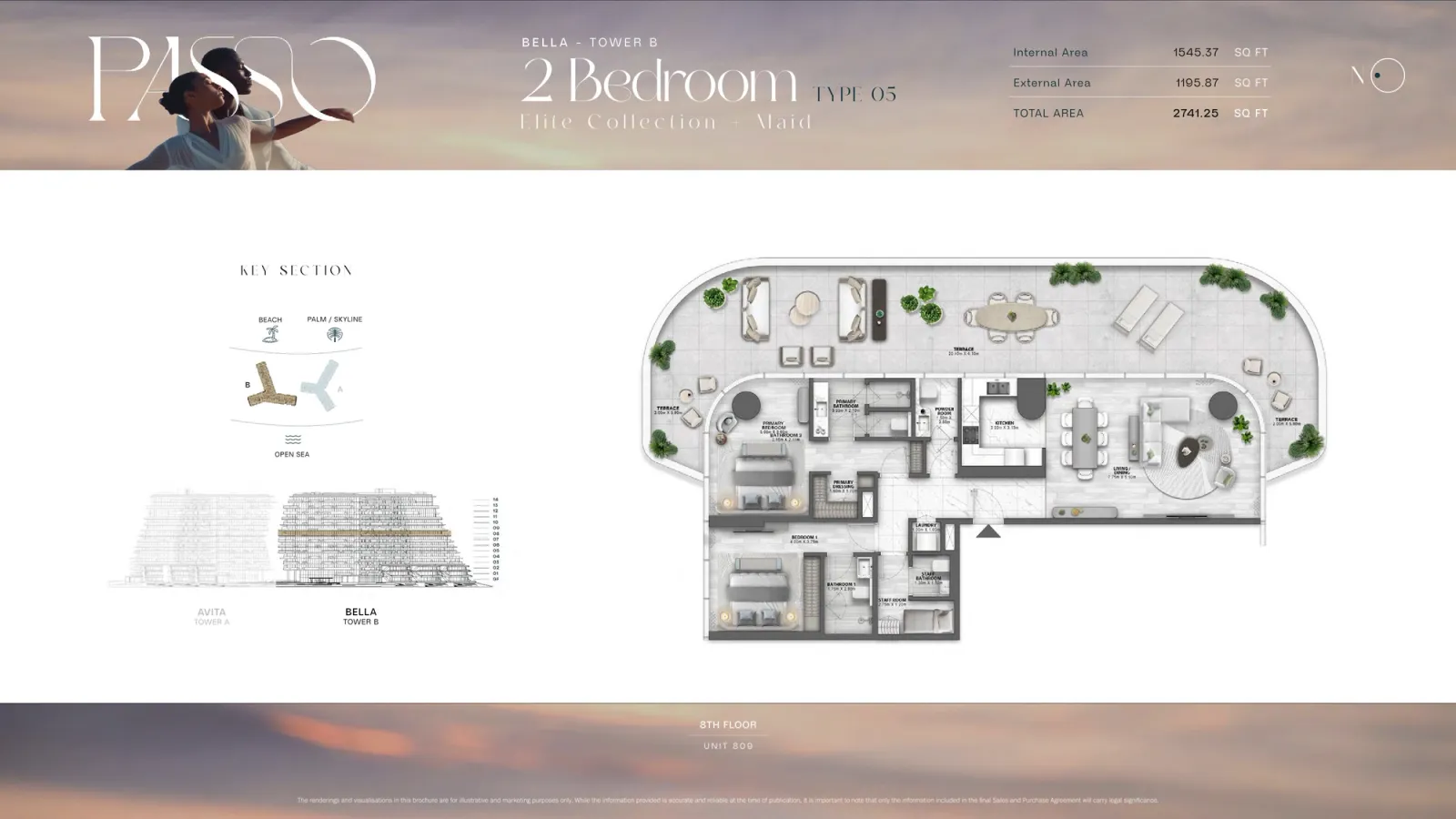 Floor plan for Type 05E1