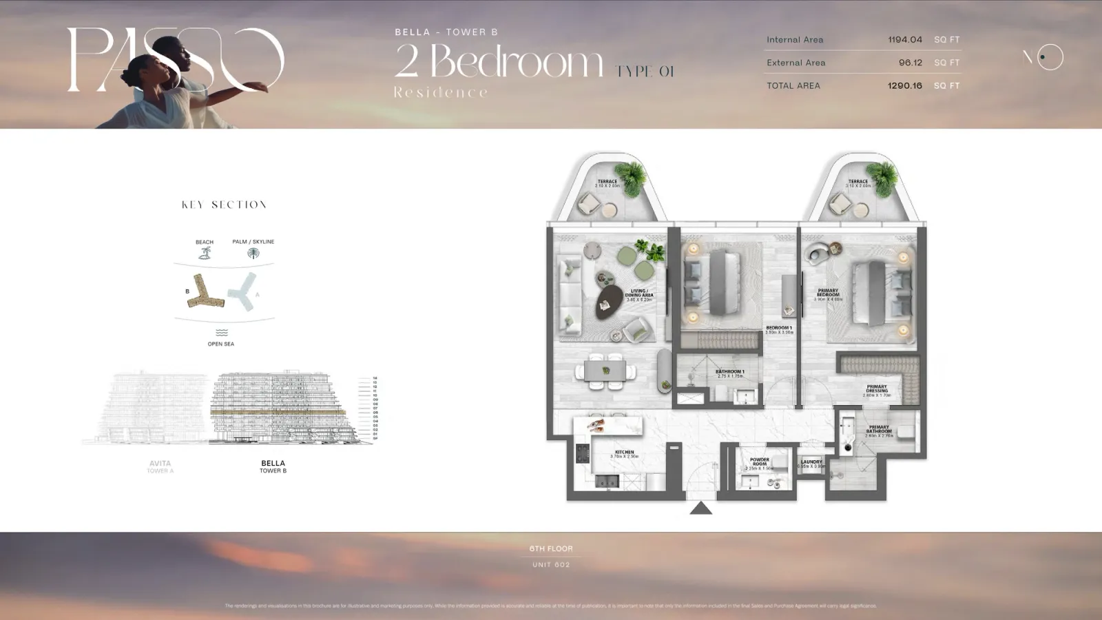 Floor plan for Type 01