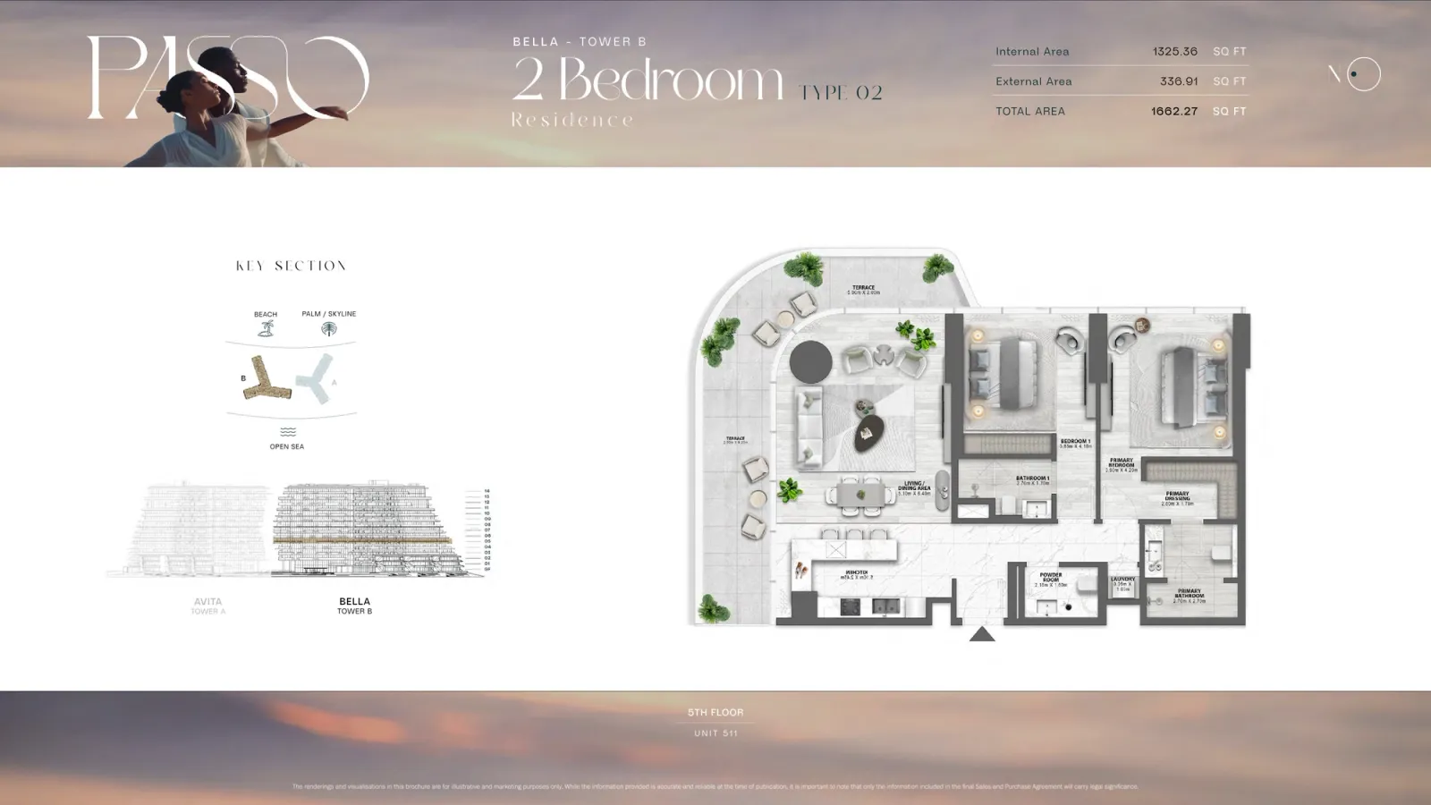 Floor plan for Type 02