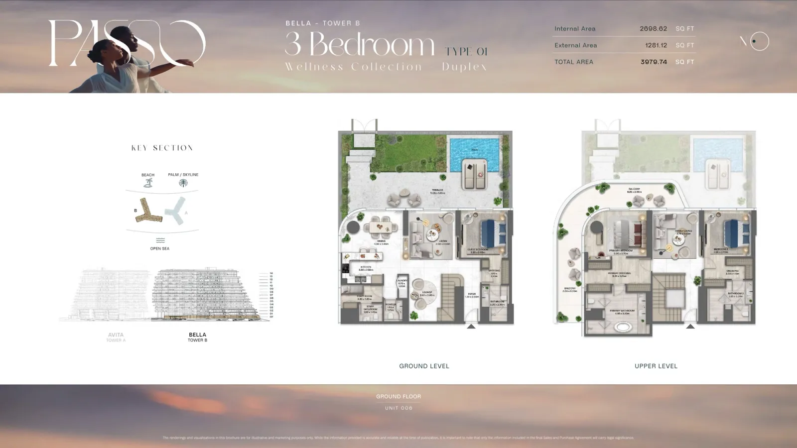 Floor plan for Type 01