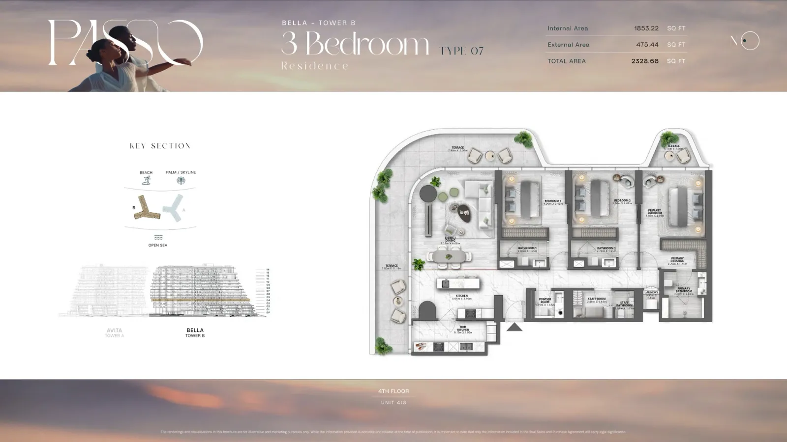 Floor plan for Type 07