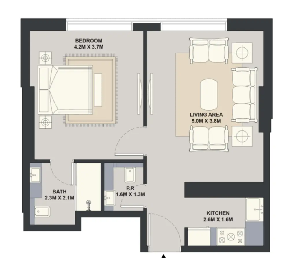 Floor plan for Type 5