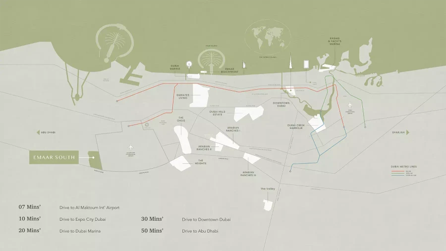 Greenridge by Emaar master plan