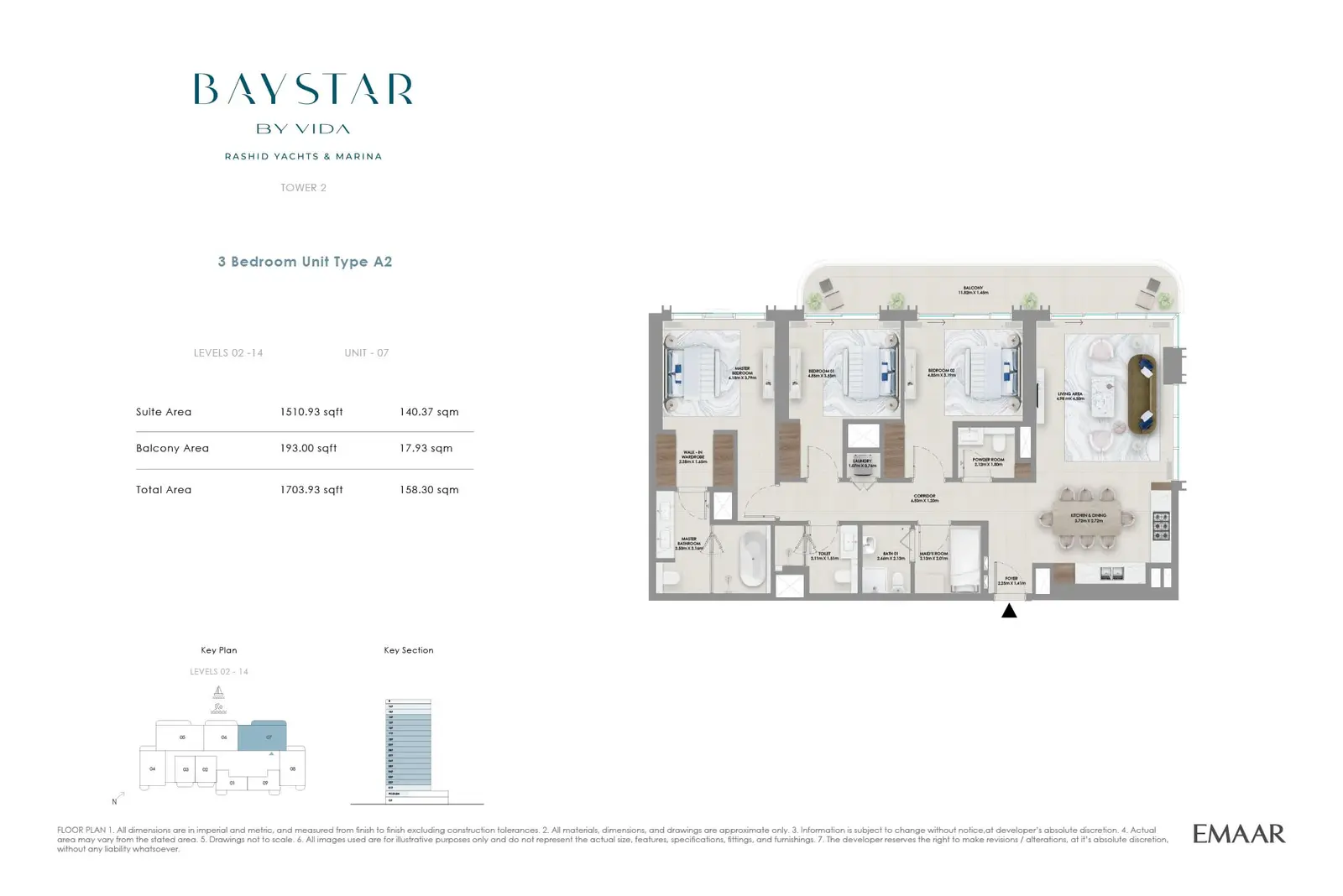 Floor plan for Type A2