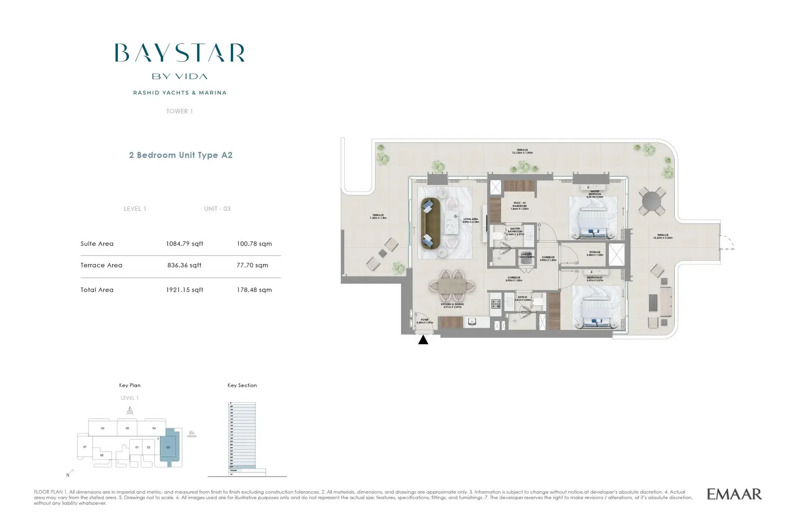 Floor plan for Type A2