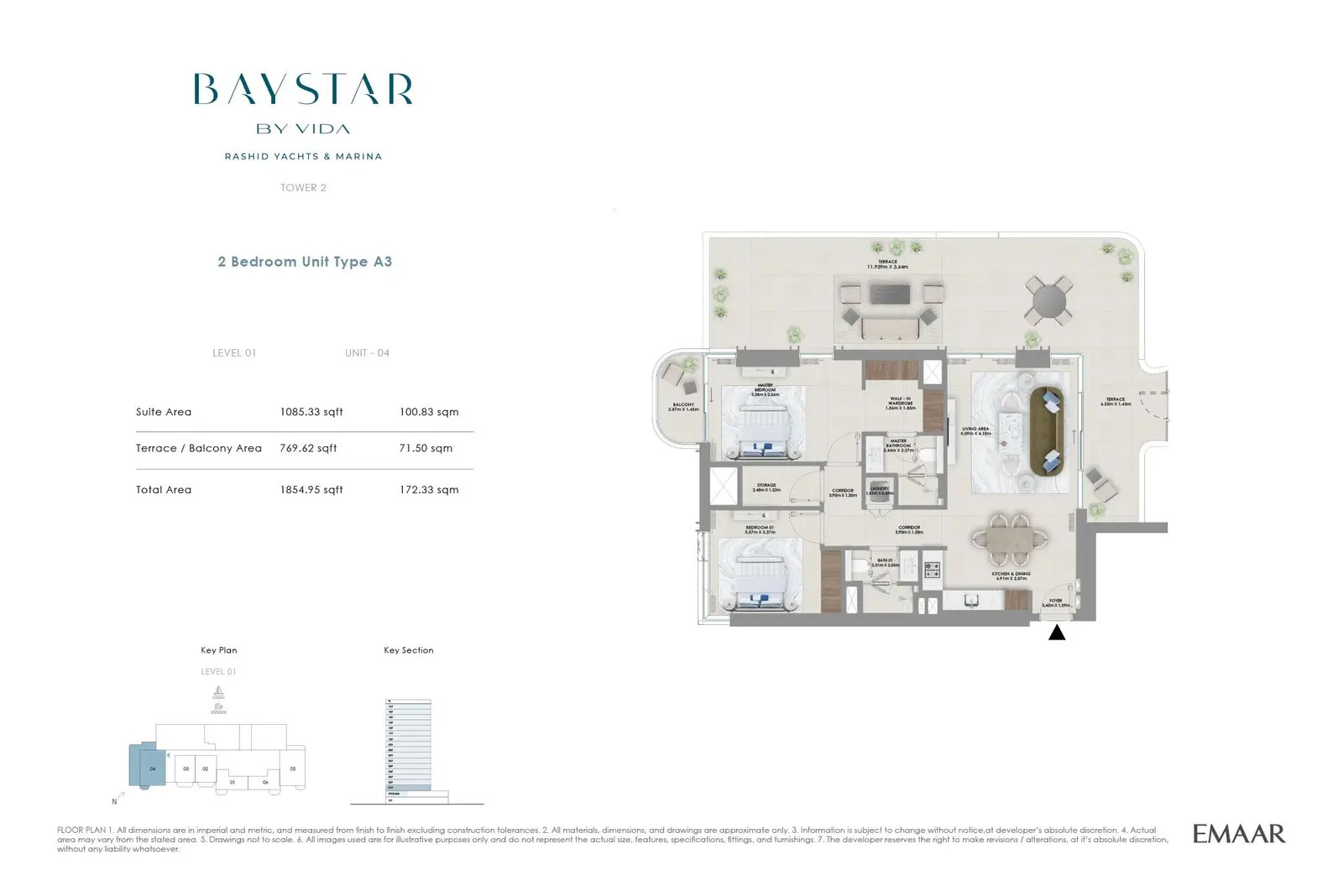 Floor plan for Type A3