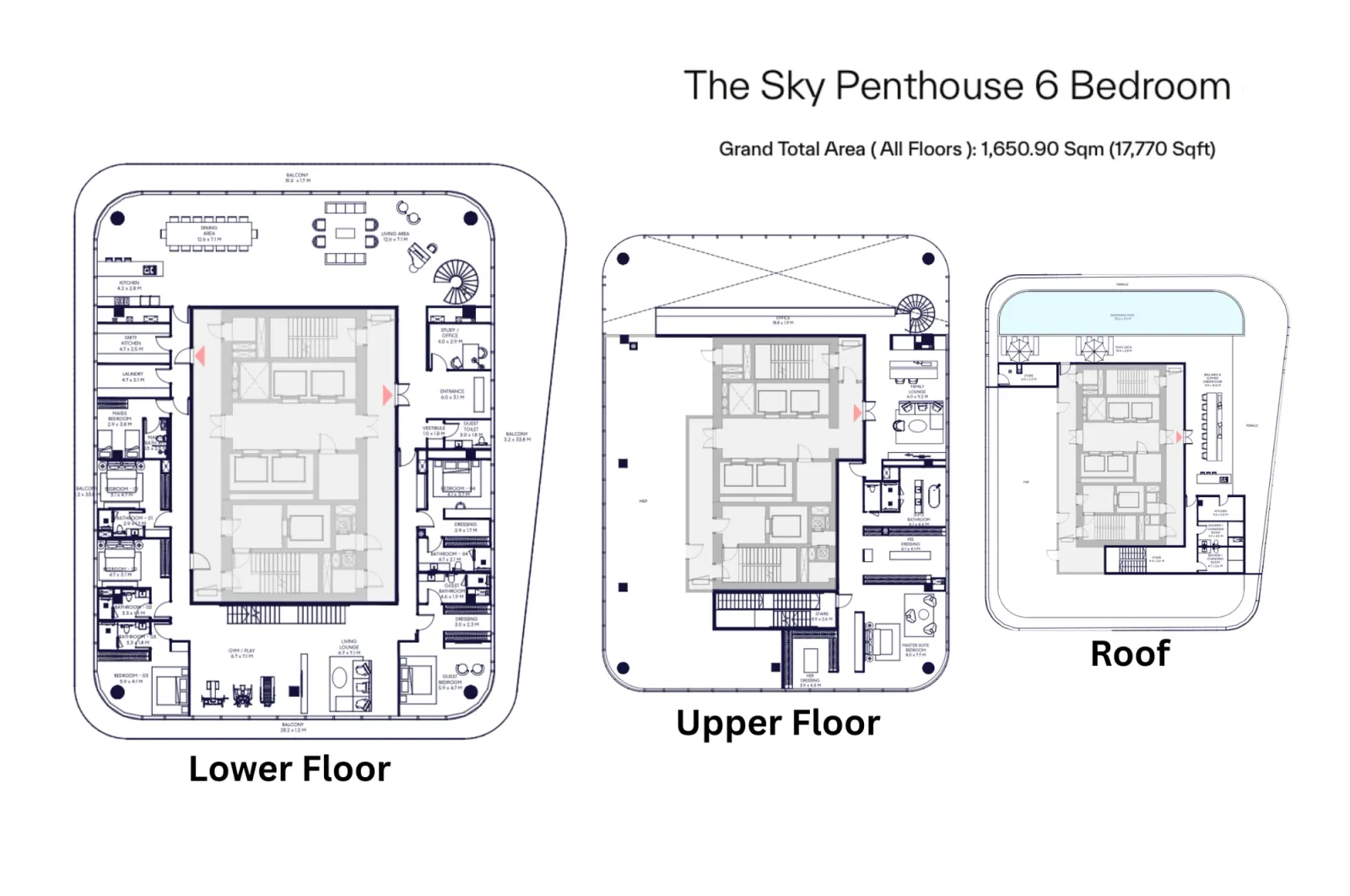 Floor plan for Type 1