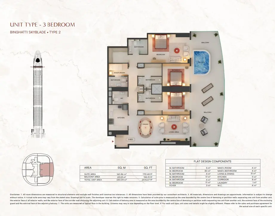 Floor plan for Type 2